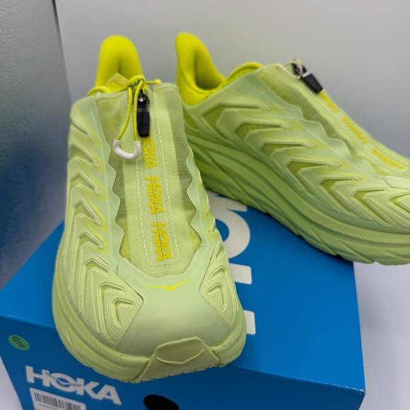 NWT Hoka Project Clifton Butterfly Evening Primrose Unisex Sneaker Shoes BEPM - Picture 13 of 16